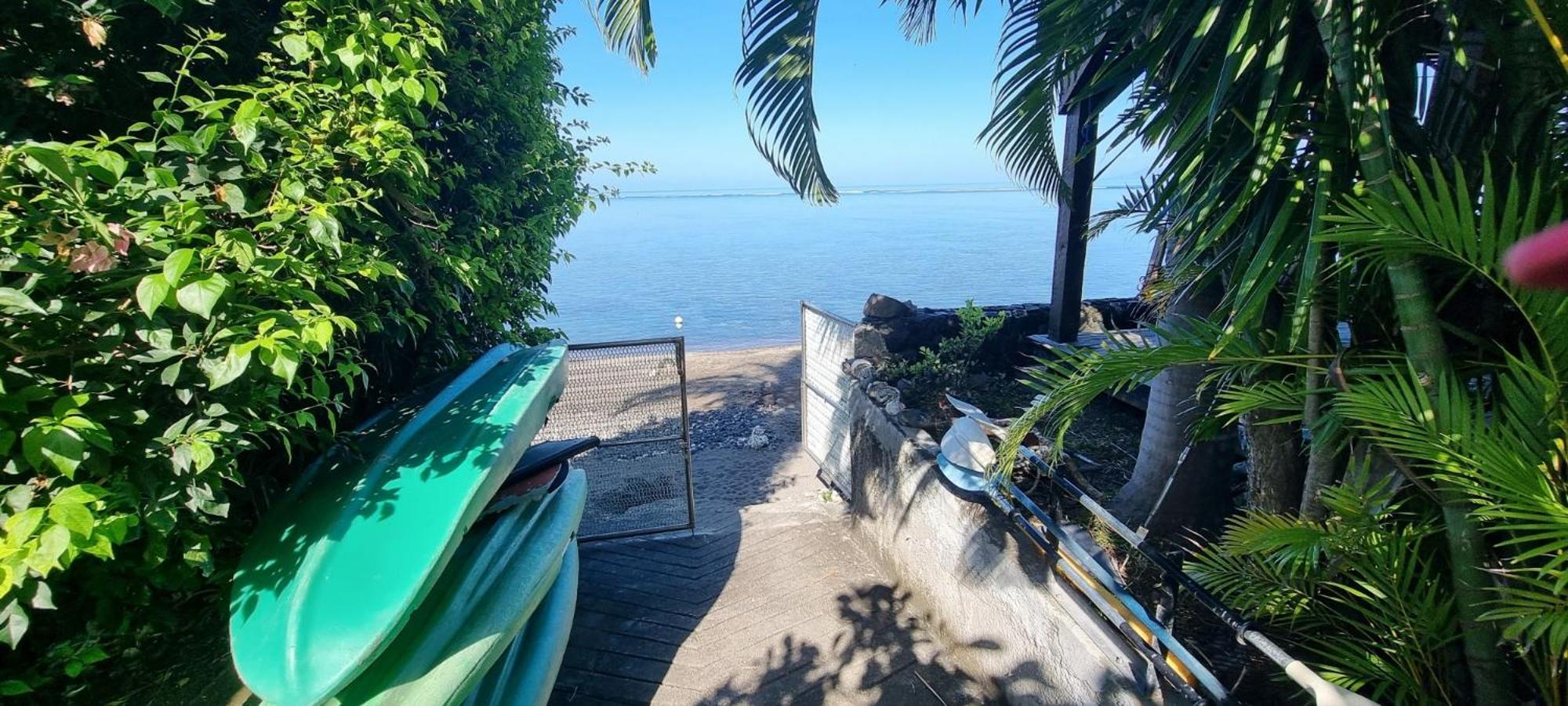 La Maison D'Artiste Du Bord De Mer Pa'ea Екстер'єр фото